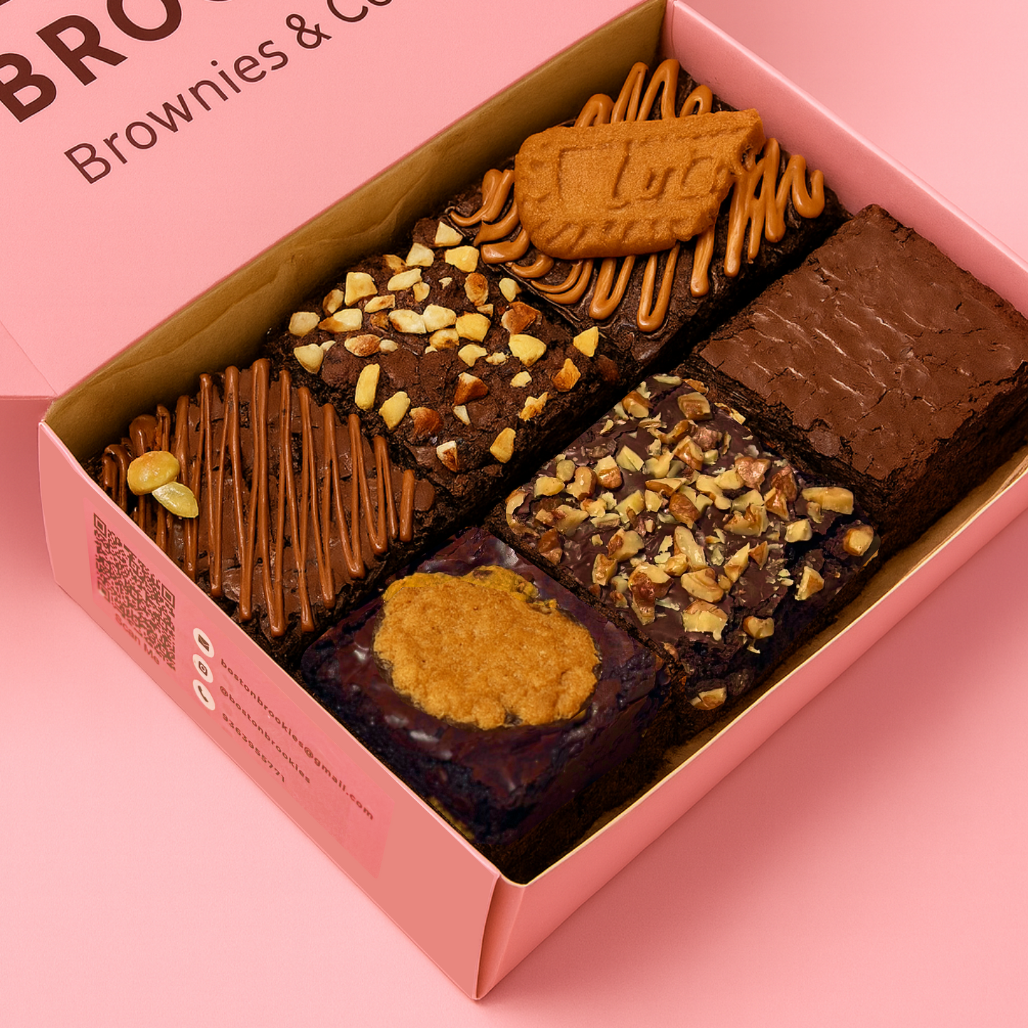 Premium Brownie Box (6 pc)