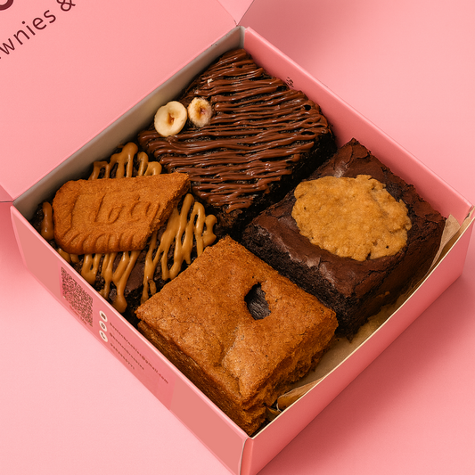 Gourmet Brownie Box (4 pc)