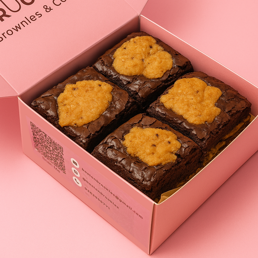 Brookie Brownie Box (4 pc)